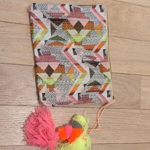 Urban Outfitters Multicolor Geometric Clutch